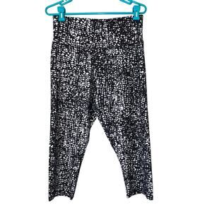 C9 Champion Black / White Patterned Leggings Size XL